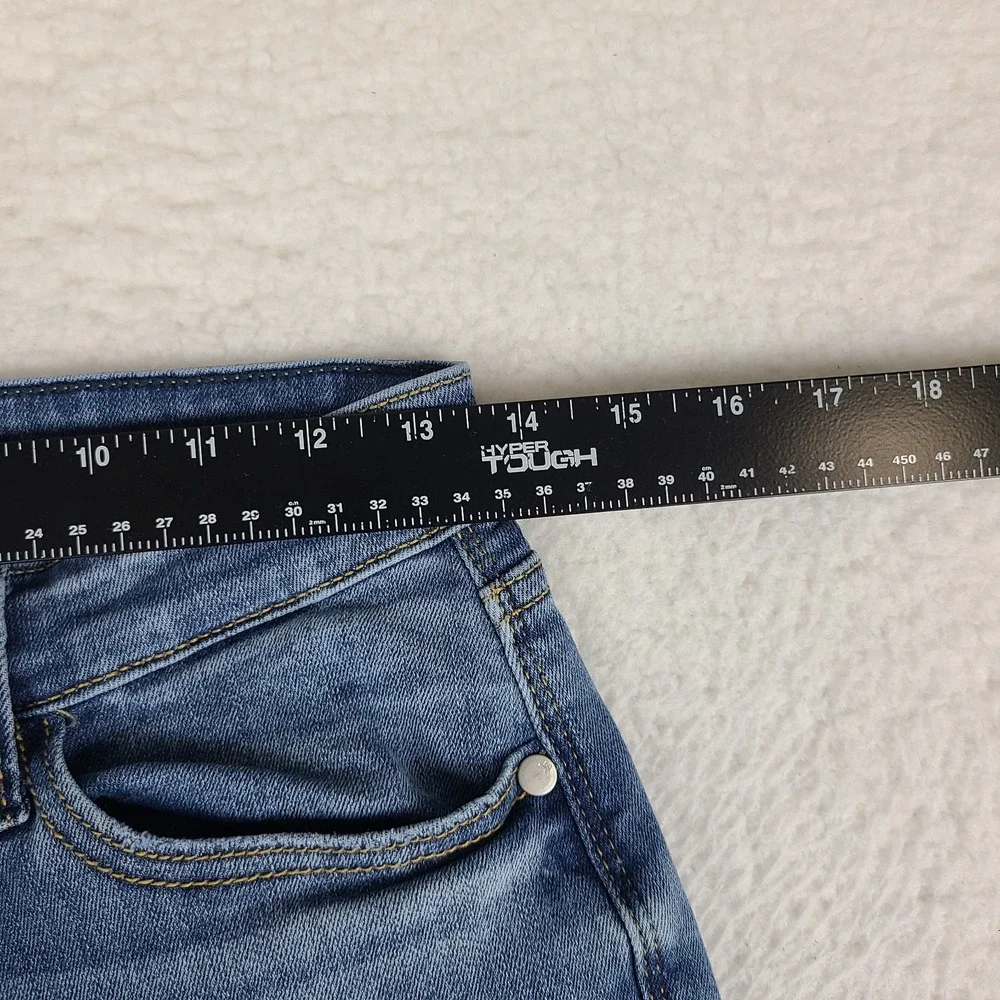 Judy Blue Jeans Womens 5/27 Blue Slim Fit Medium Wash Denim JB82441